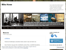 Tablet Screenshot of mikehowe.com